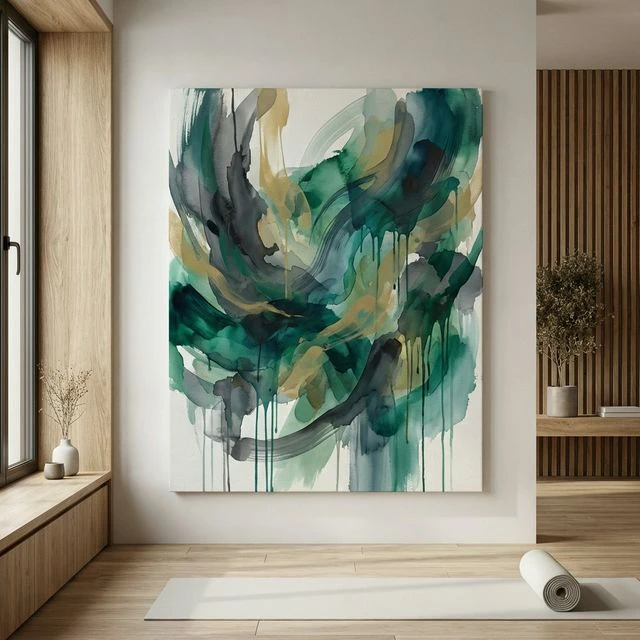 Abstract Art Therapy Expression